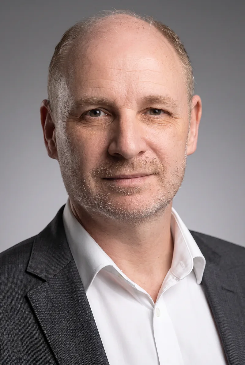 AI-generated portrait of Professor Richard Hopkins, keynote speaker
