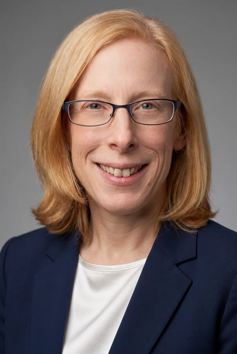 AI-generated portrait of Professor Sarah Kummerfeld, keynote speaker