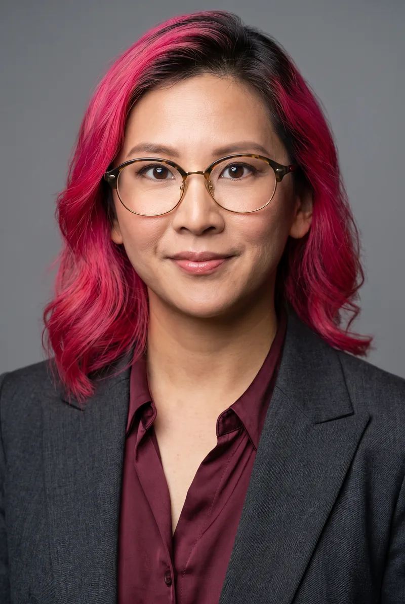 AI-generated portrait of Rad Yeo, keynote speaker