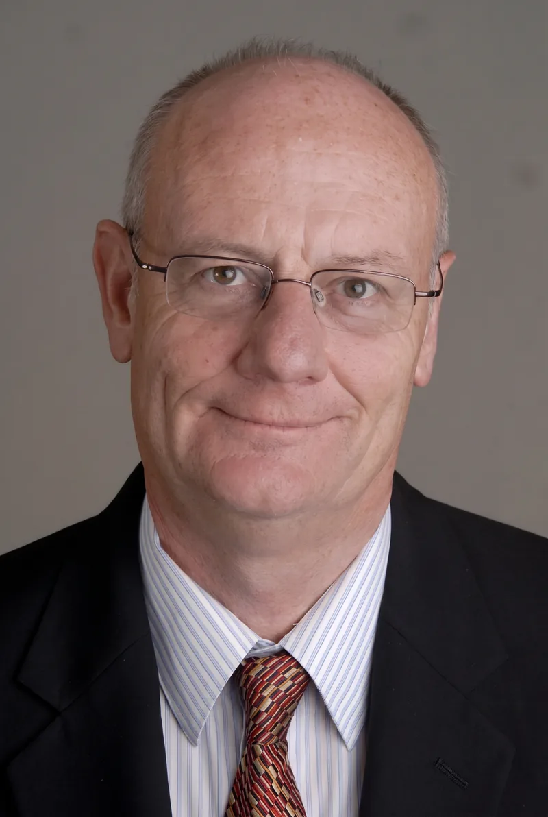 AI-generated portrait of Rev Tim Costello AO, keynote speaker