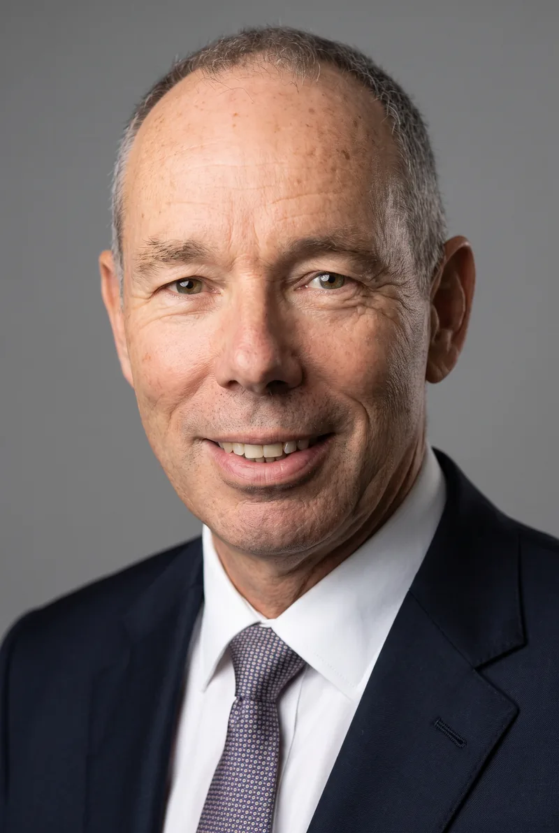 AI-generated portrait of Rob Hartnett, keynote speaker