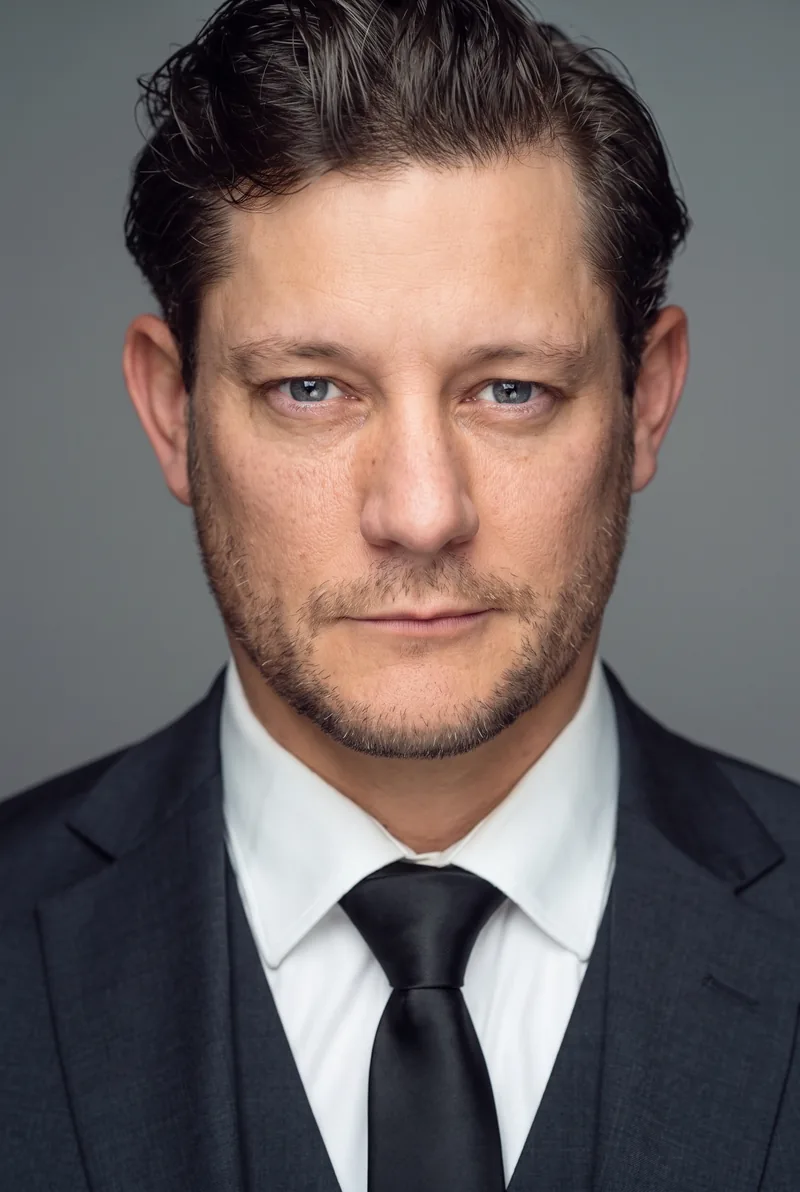 AI-generated portrait of Rob Mills, keynote speaker