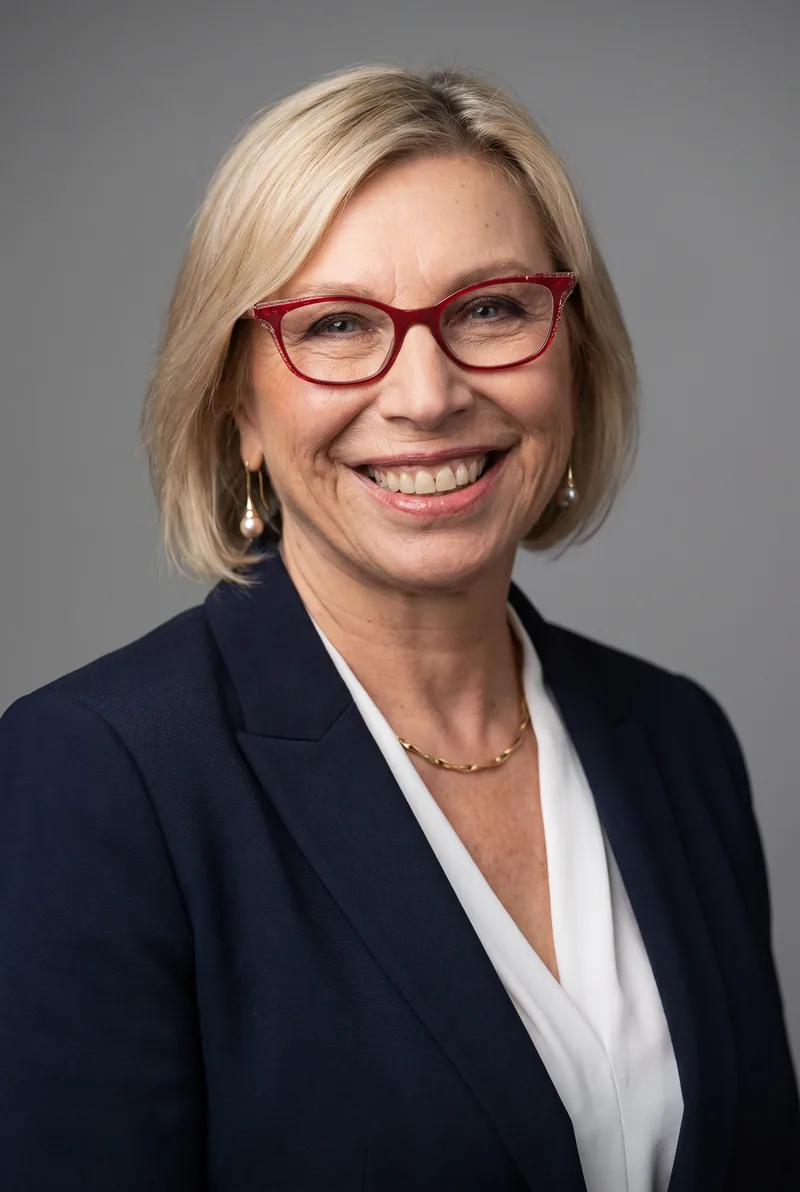 AI-generated portrait of Rosie Batty AO, keynote speaker