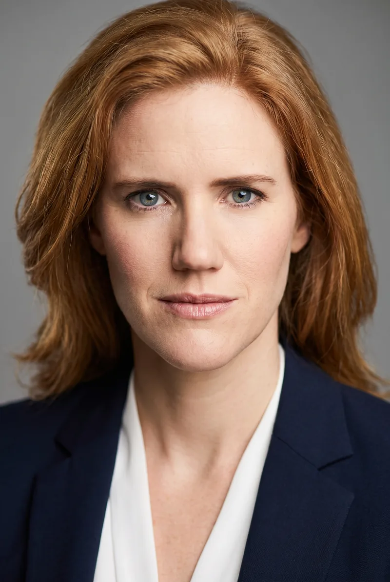 AI-generated portrait of Sarah Kendall, keynote speaker
