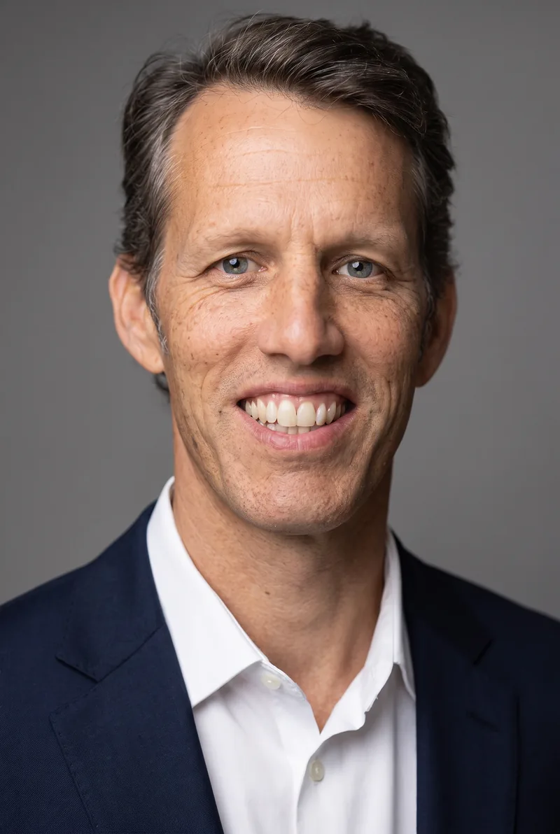 AI-generated portrait of Scott Dutton, keynote speaker