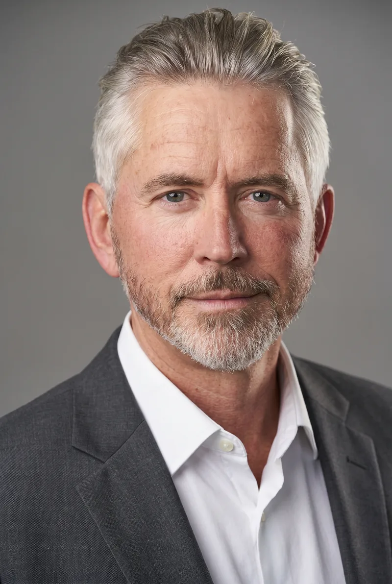 AI-generated portrait of Scott Rankin, keynote speaker