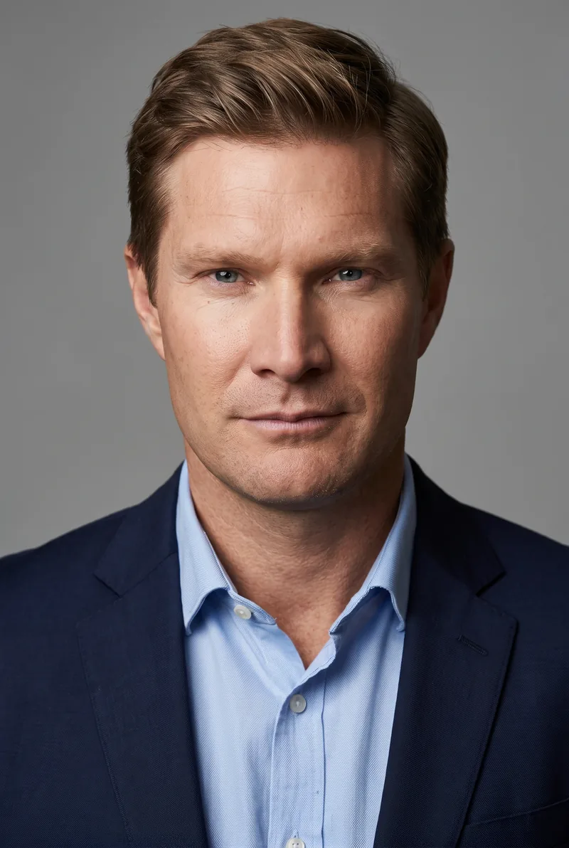 AI-generated portrait of Shane Watson, keynote speaker