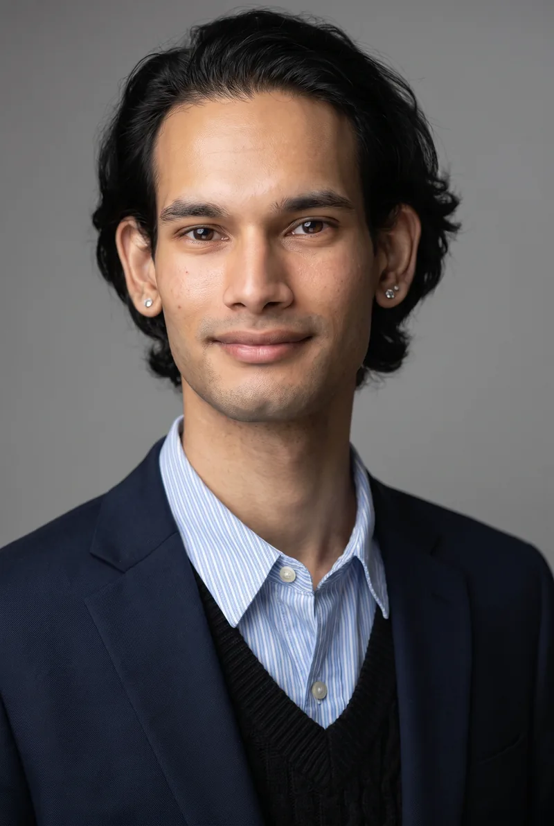 AI-generated portrait of Shaneel Lal, keynote speaker