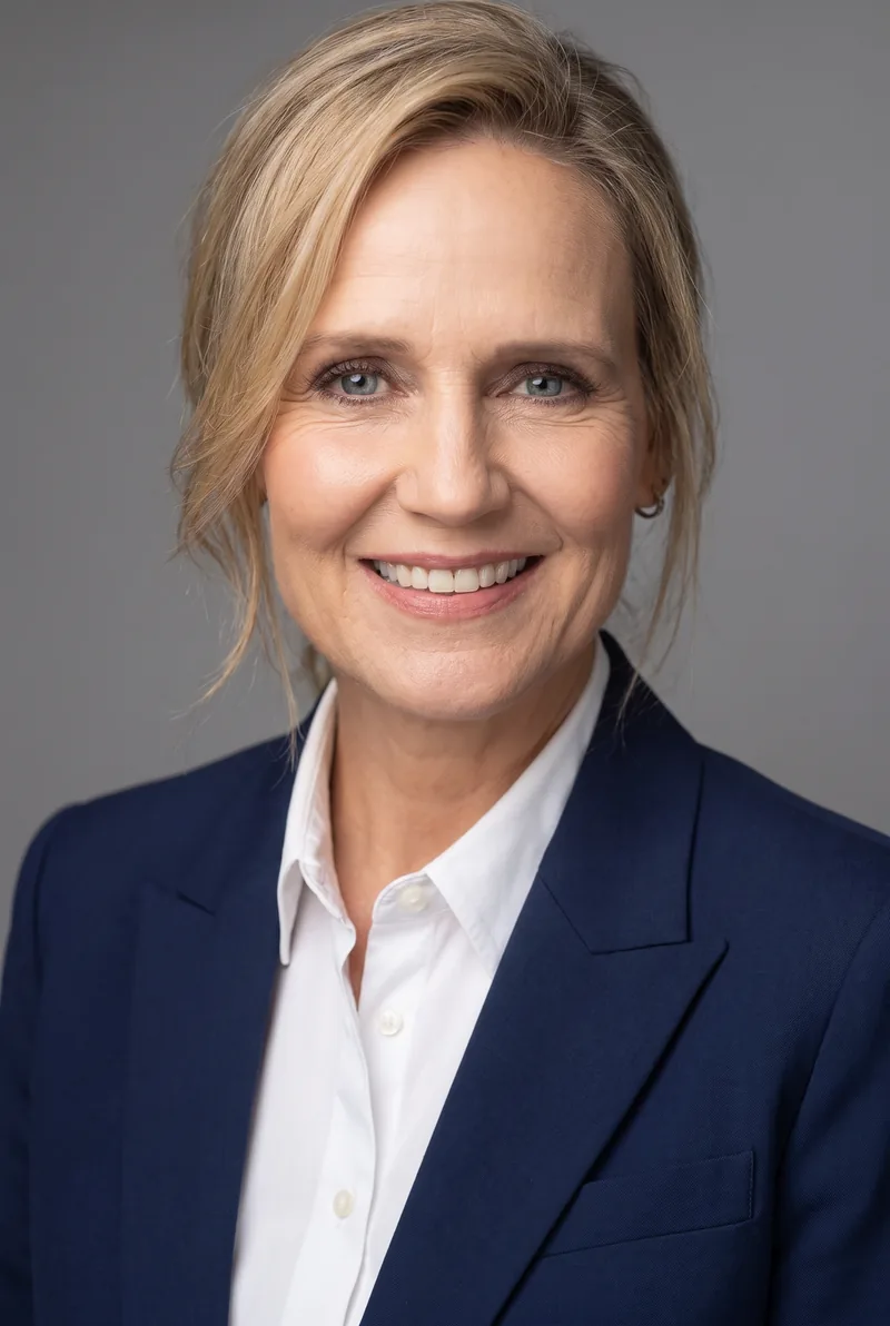 AI-generated portrait of Shaynna Blaze, keynote speaker