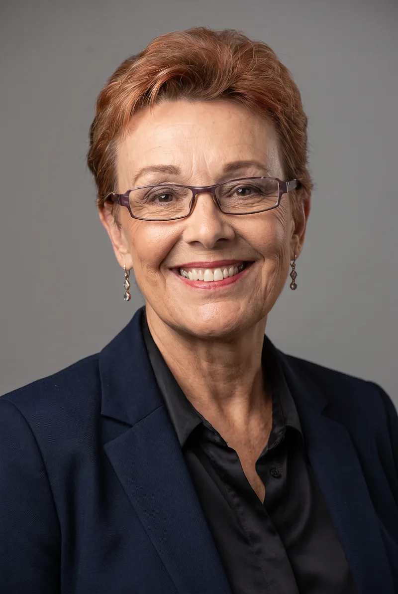 AI-generated portrait of Shirley Taylor, keynote speaker