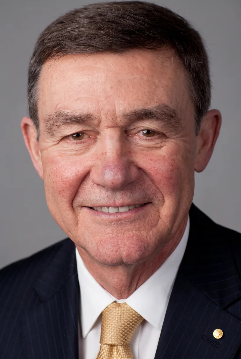 AI-generated portrait of Sir Angus Houston AK AFC, keynote speaker