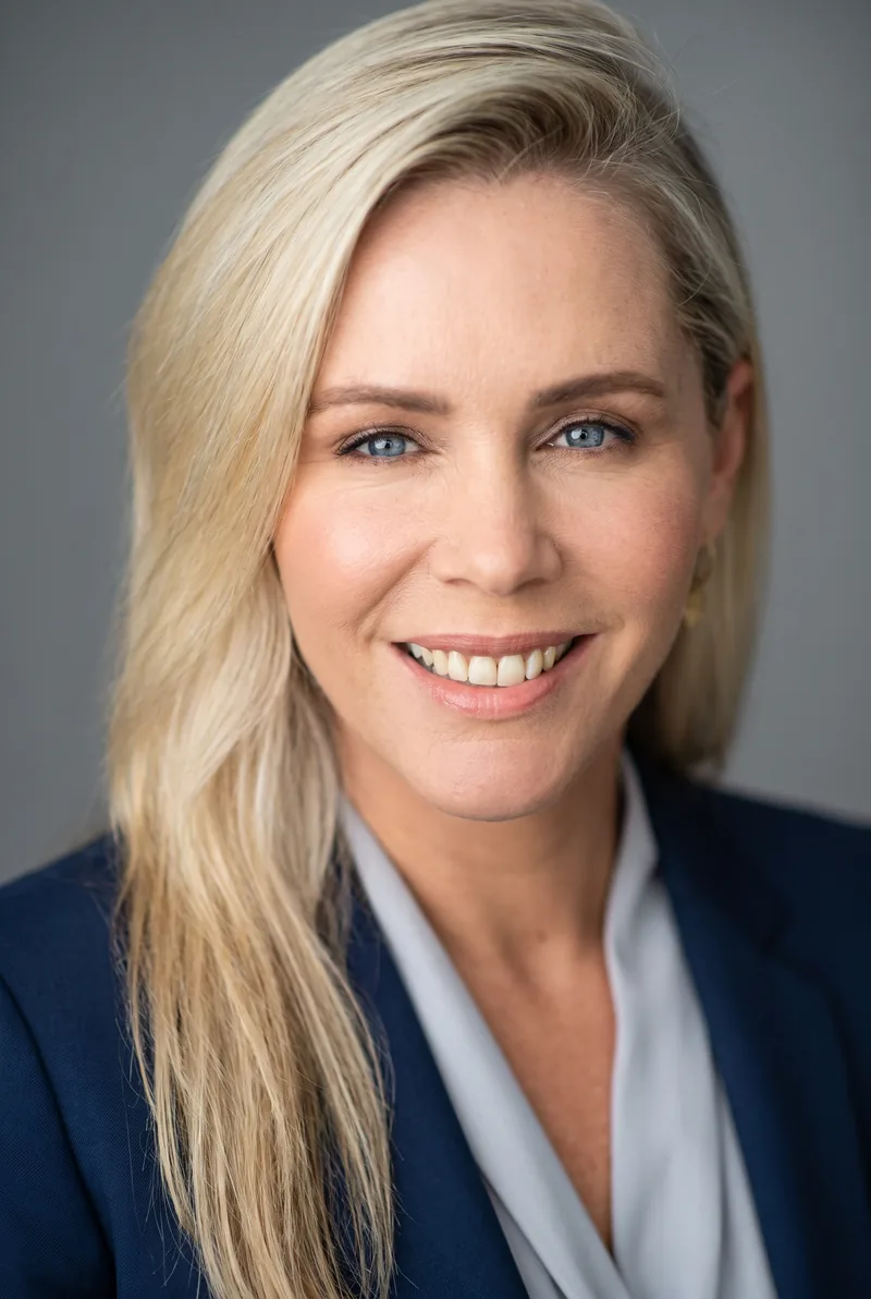 AI-generated portrait of Sophie Falkiner, keynote speaker