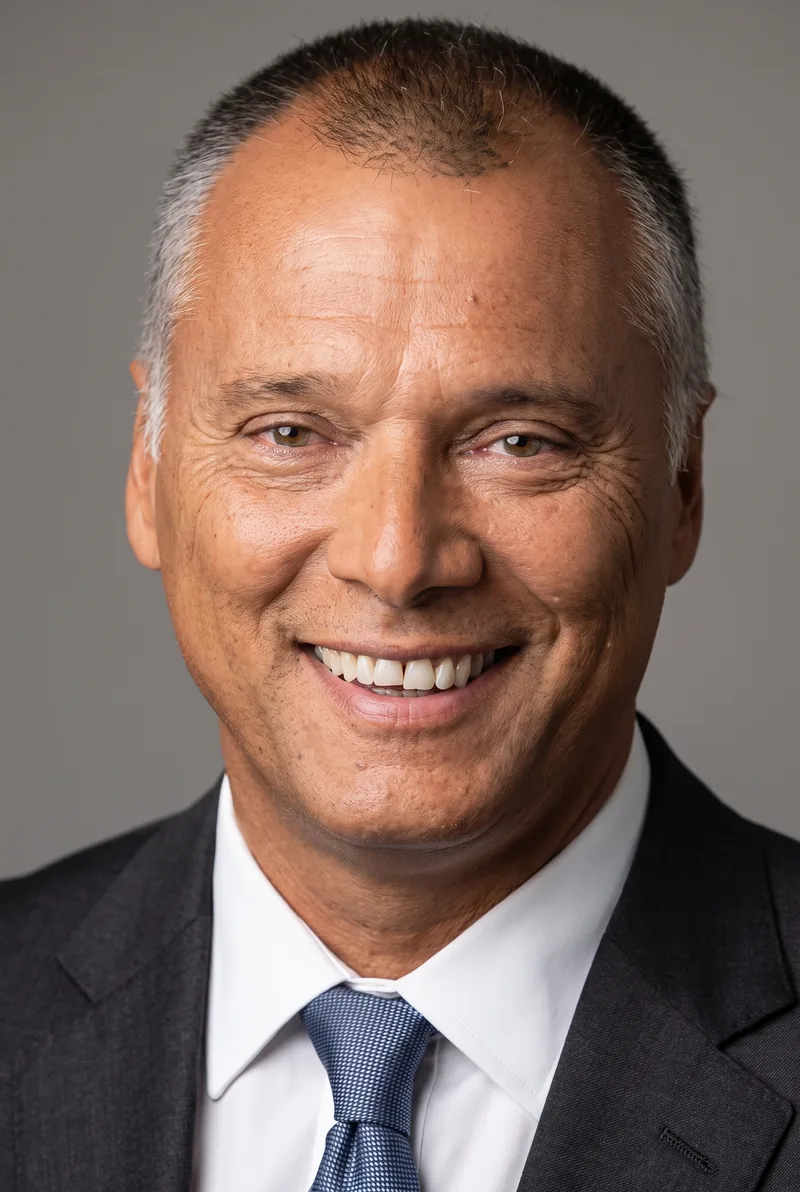 AI-generated portrait of Stan Grant, keynote speaker