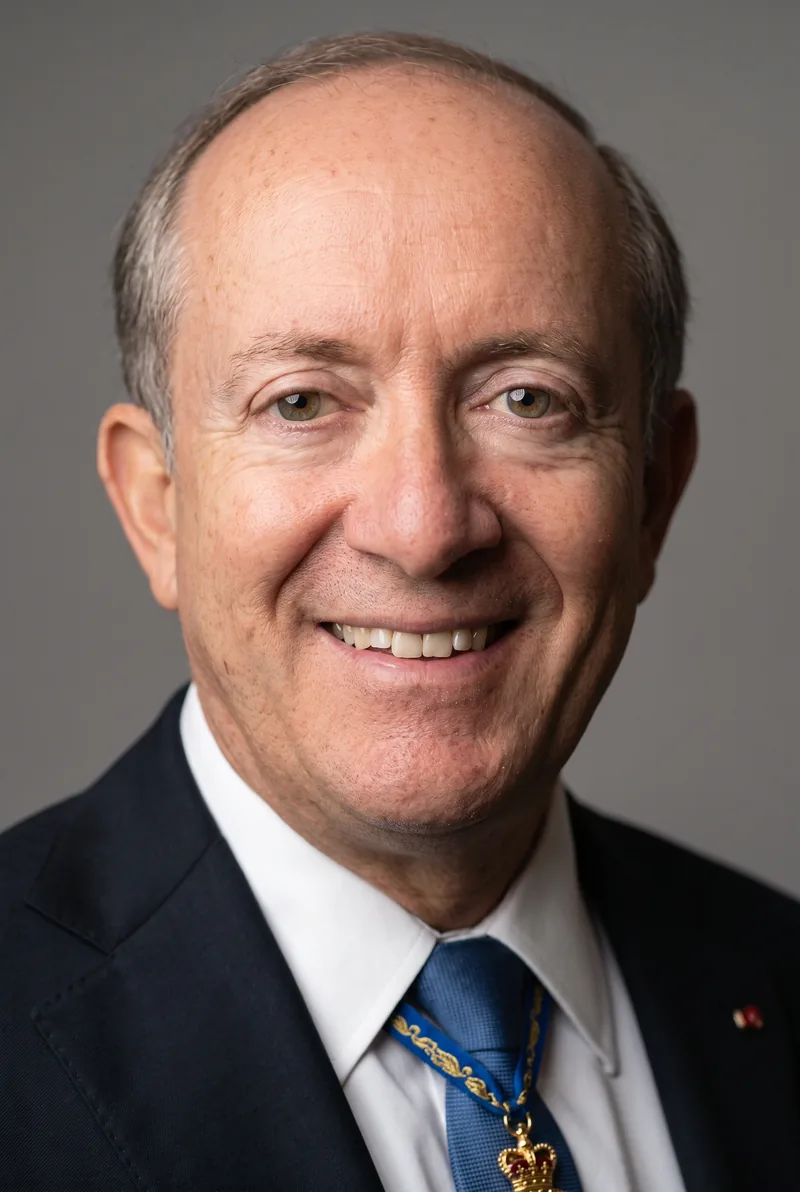 AI-generated portrait of Stephen Brady AO CVO, keynote speaker