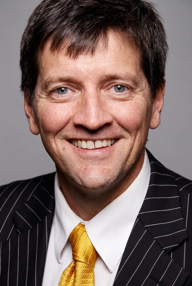 AI-generated portrait of Steve Francis, keynote speaker