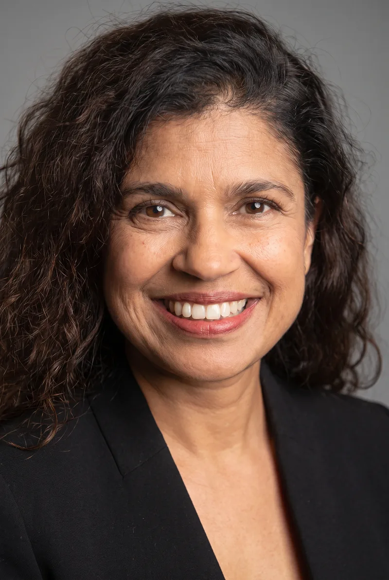 AI-generated portrait of Sunita Gloster, keynote speaker