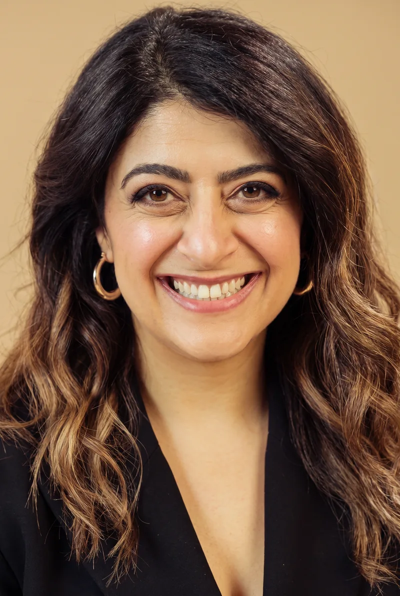 AI-generated portrait of Susie Youssef, keynote speaker