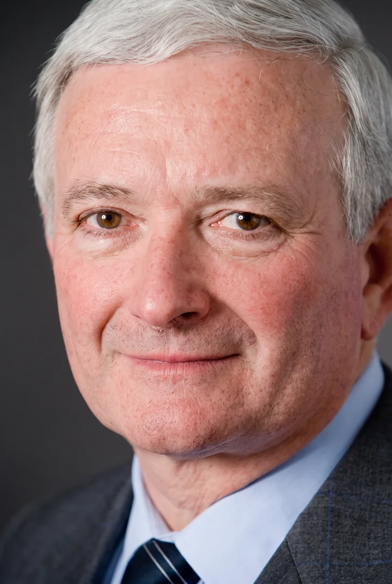 AI-generated portrait of The Hon. Nick Greiner AC, keynote speaker