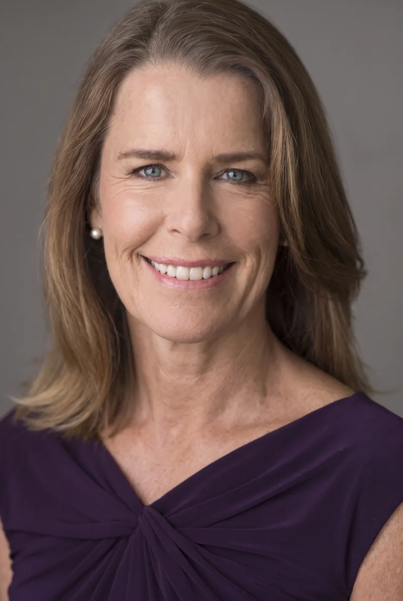AI-generated portrait of Ticky Fullerton, keynote speaker