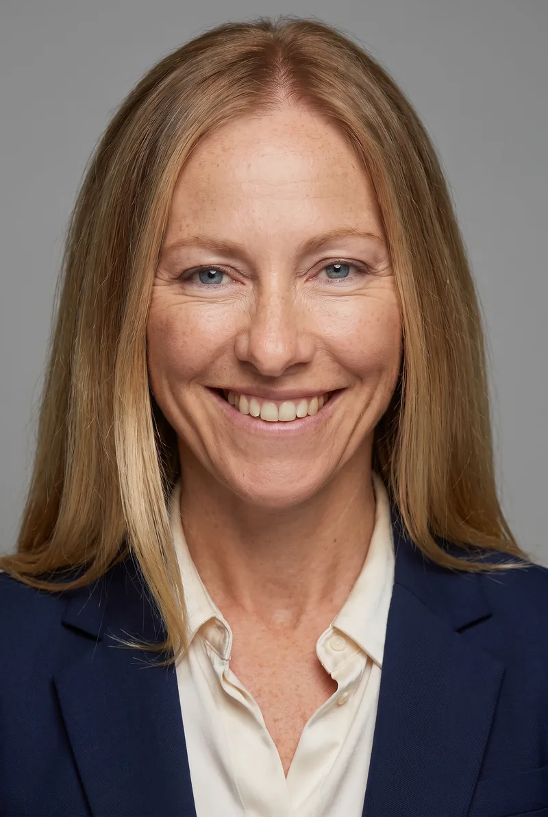 AI-generated portrait of Tiffany Cherry, keynote speaker