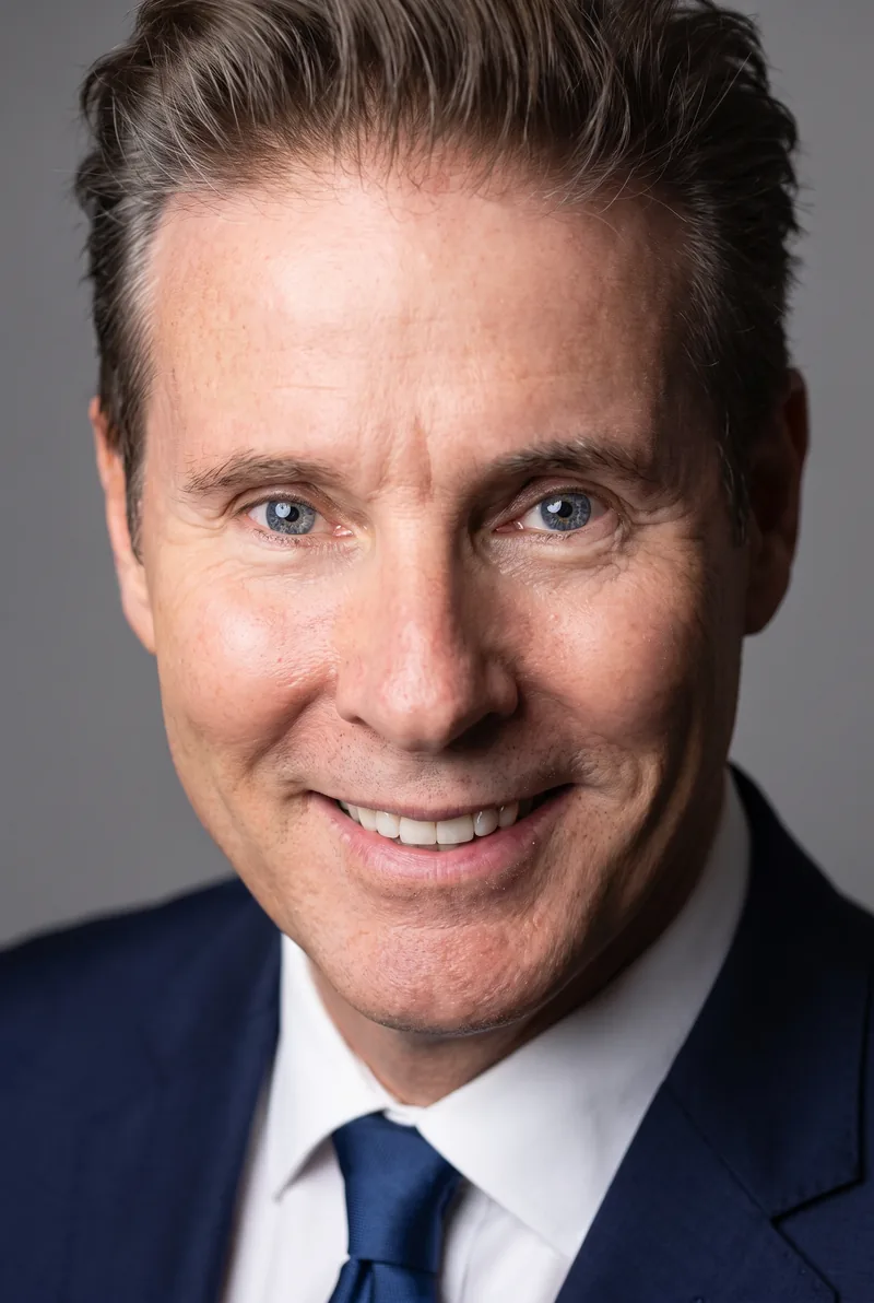 AI-generated portrait of Tim Ellis, keynote speaker