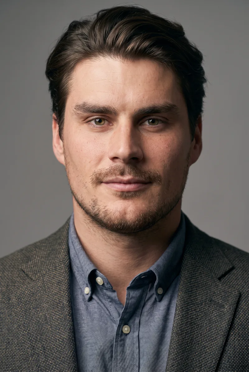 AI-generated portrait of Tom Boyd, keynote speaker