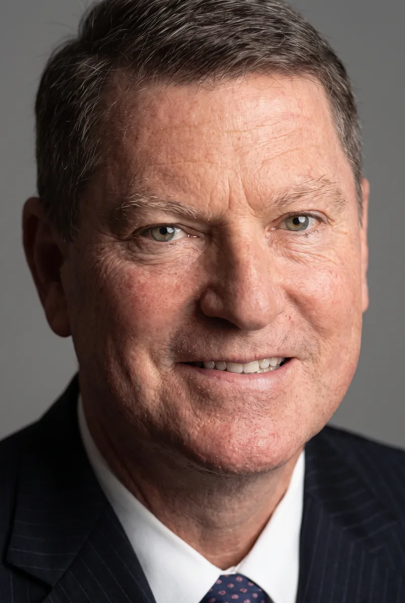 AI-generated portrait of Tom Potter, keynote speaker