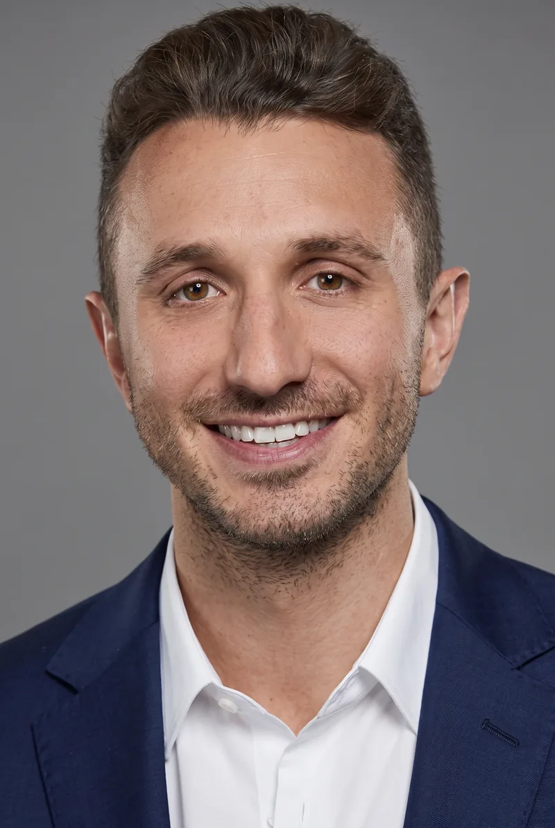 AI-generated portrait of Tommy Little, keynote speaker