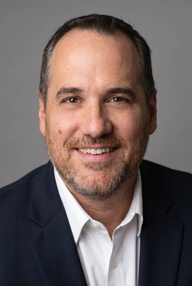 AI-generated portrait of Trevor Long, keynote speaker